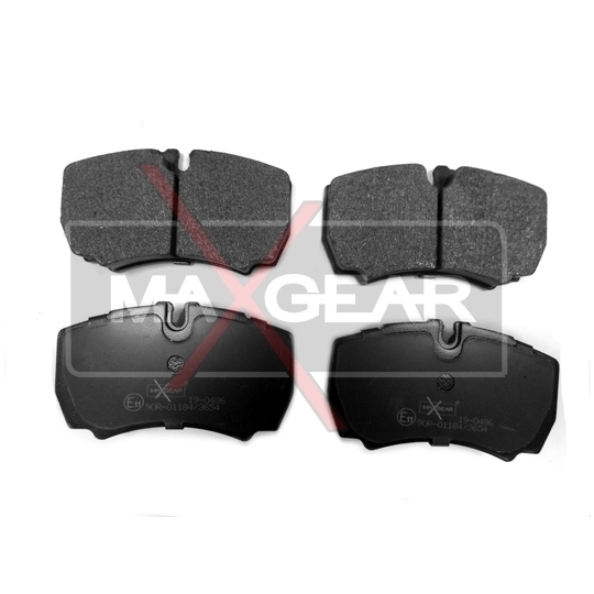 19-0486 - Brake Pad Set, disc brake 