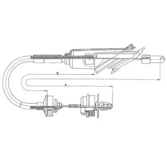 58008900 - Clutch Cable 