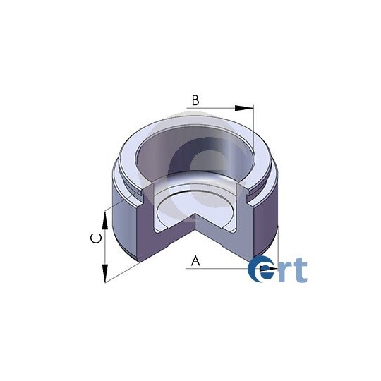 151150-C - Piston, brake caliper 