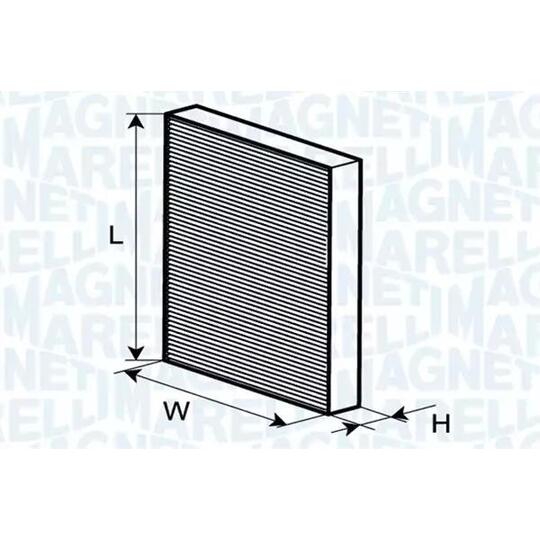 350203064210 - Filter, interior air 