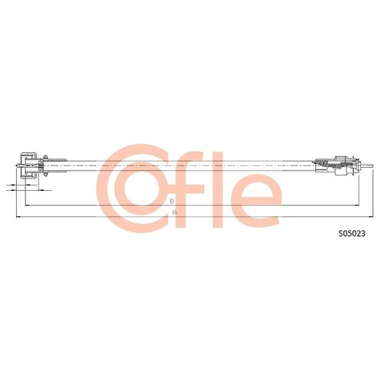 S05023 - Tacho Shaft 