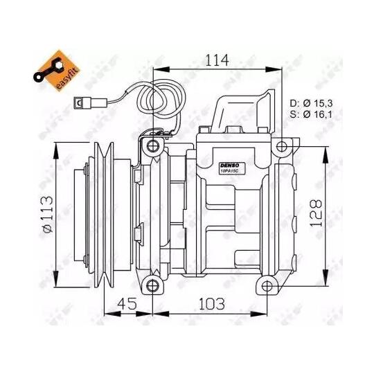 32566G - Compressor, air conditioning 