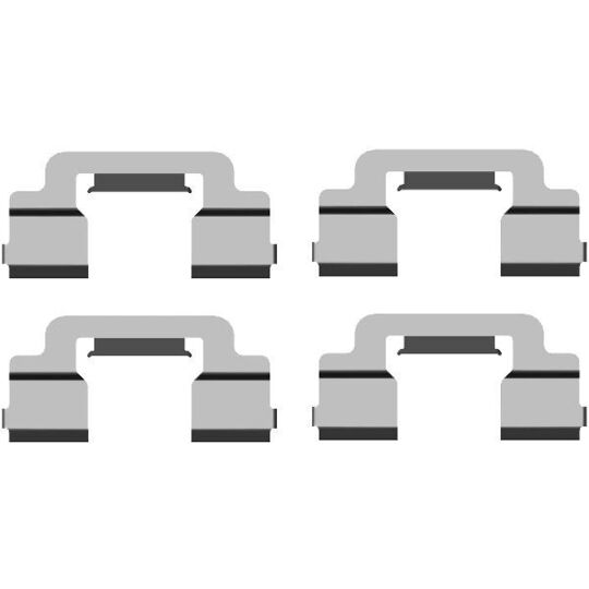 82072900 - Accessory Kit, disc brake pad 