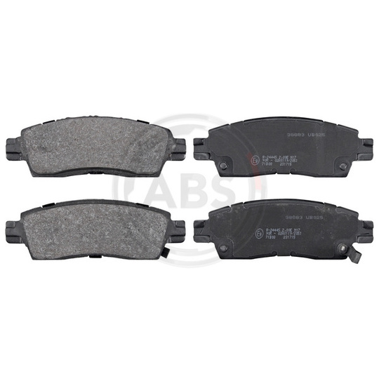 38883 - Brake Pad Set, disc brake 