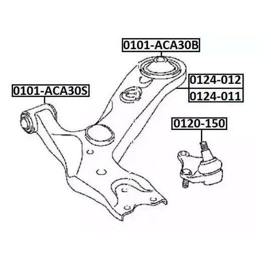 0124-011 - Track Control Arm 