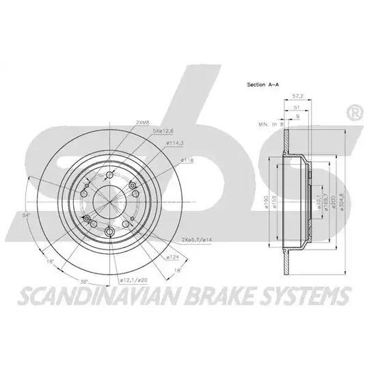 1815202652 - Brake Disc 