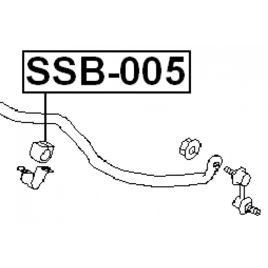 SSB-005 - Kinnitus, stabilisaator 