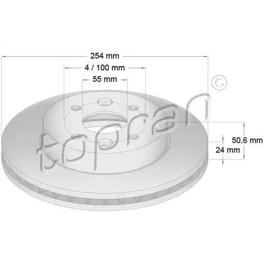 820 183 - Brake Disc 