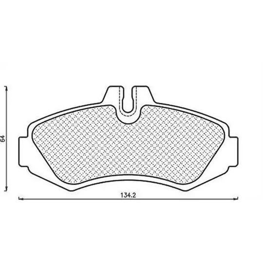 430216171094 - Brake Pad Set, disc brake 