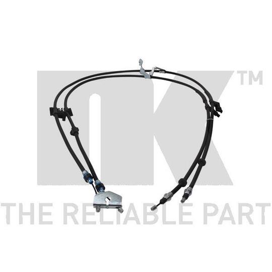 9025176 - Cable, parking brake 