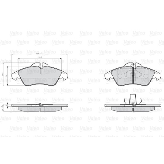 872576 - Brake Pad Set, disc brake 