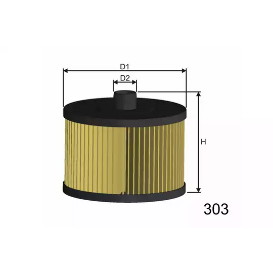 F104 - Kütusefilter 