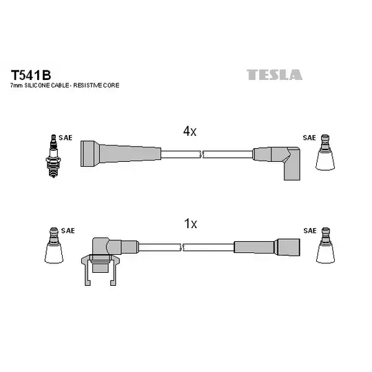 T541B - Ignition Cable Kit 