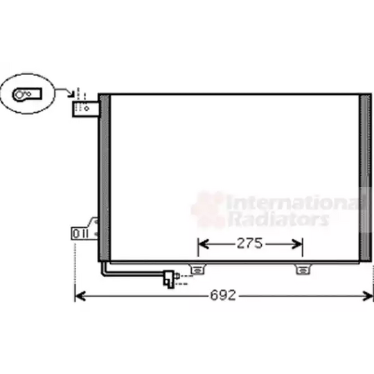 30005386 - Condenser, air conditioning 