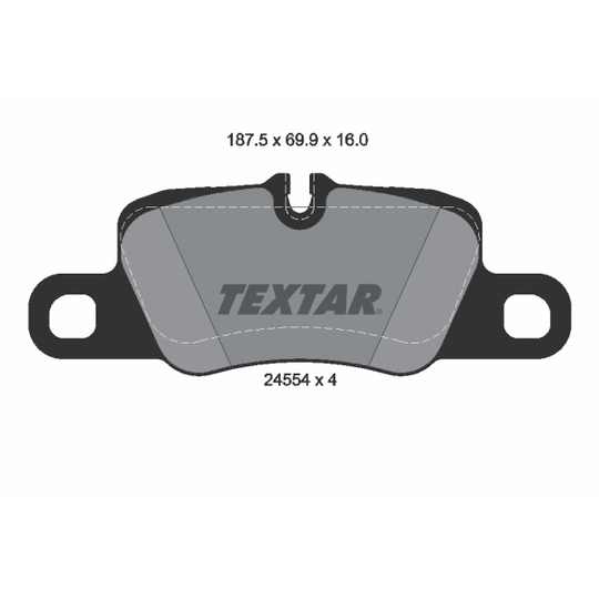 2455401 - Brake Pad Set, disc brake 