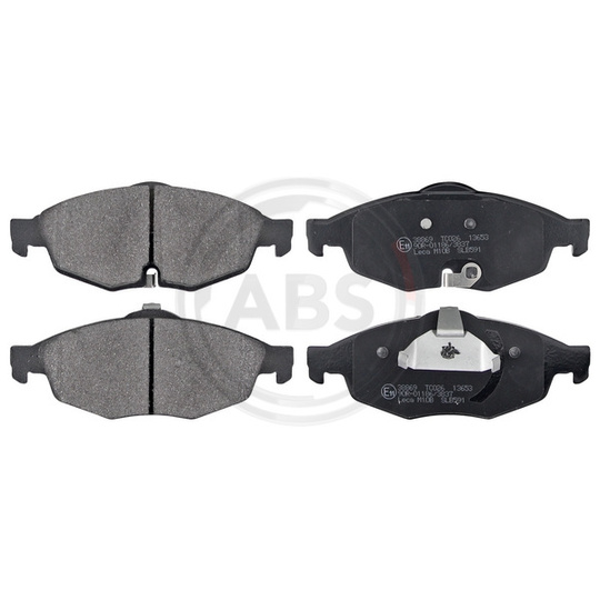 38869 - Brake Pad Set, disc brake 