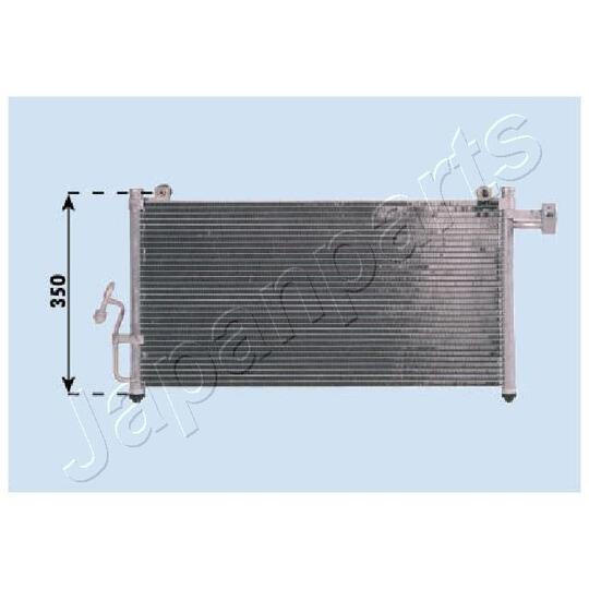 CND253011 - Condenser, air conditioning 