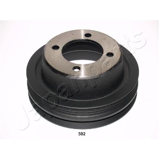 PU-502 - Belt Pulley, crankshaft 