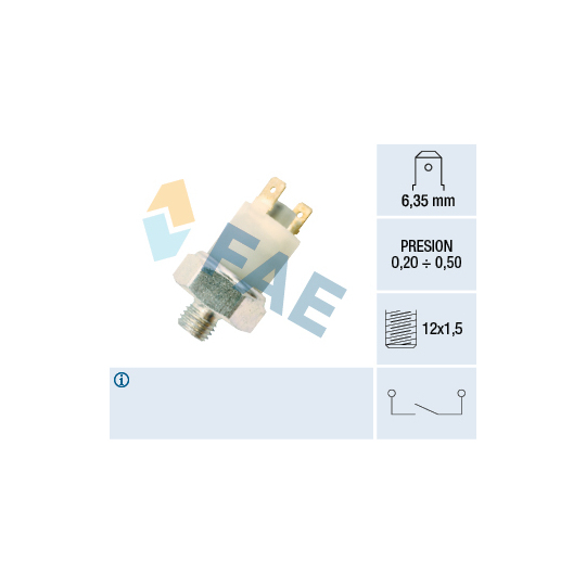 18007 - Oil Pressure Switch 