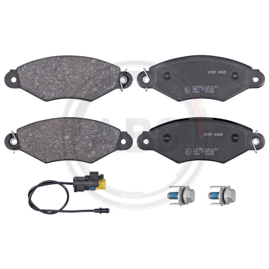 37997 - Brake Pad Set, disc brake 