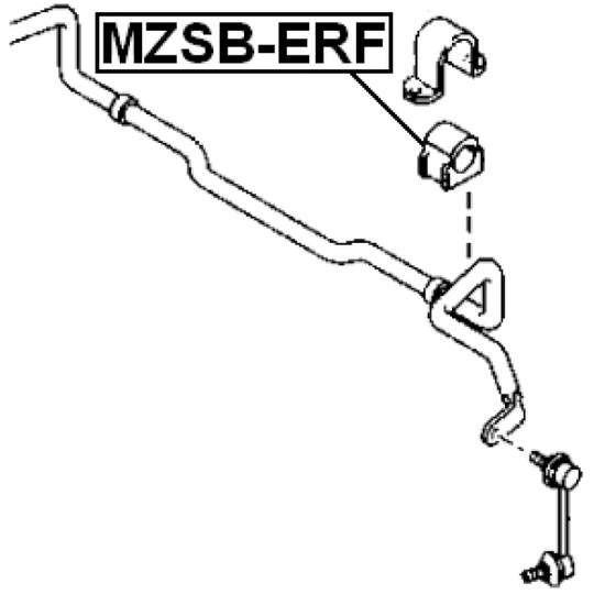 MZSB-ERF - Kinnitus, stabilisaator 