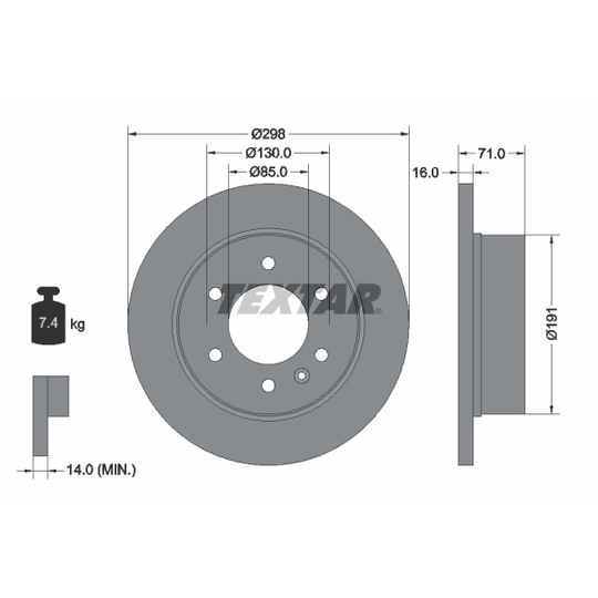 93143303 - Brake Disc 