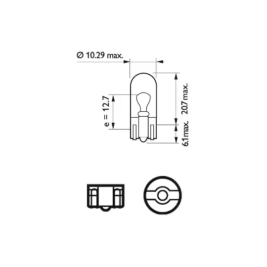 12961LLECOB2 - Glödlampa 