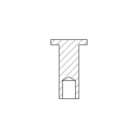 86002200 - Rivet, drum brake lining 