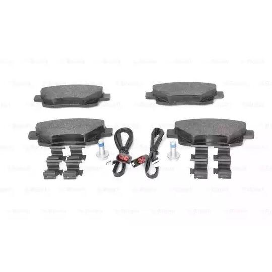 0 986 494 614 - Brake Pad Set, disc brake 