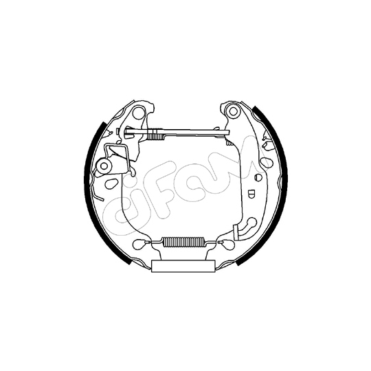 151-168 - Brake Shoe Set 