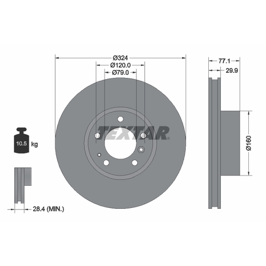 92058300 - Brake Disc 