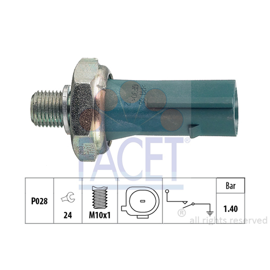 7.0171 - Oil Pressure Switch 