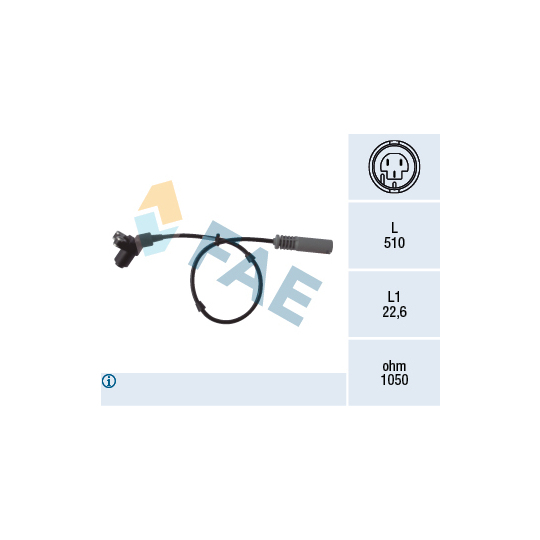 78005 - Sensor, wheel speed 