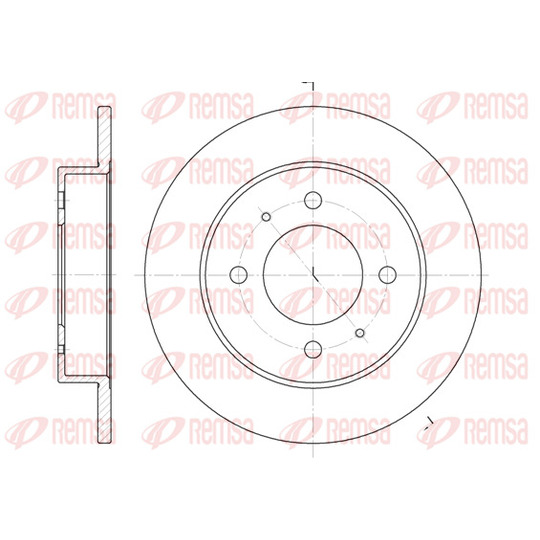 6627.00 - Brake Disc 