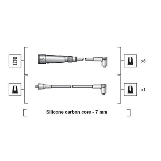 941318111086 - Ignition Cable Kit 