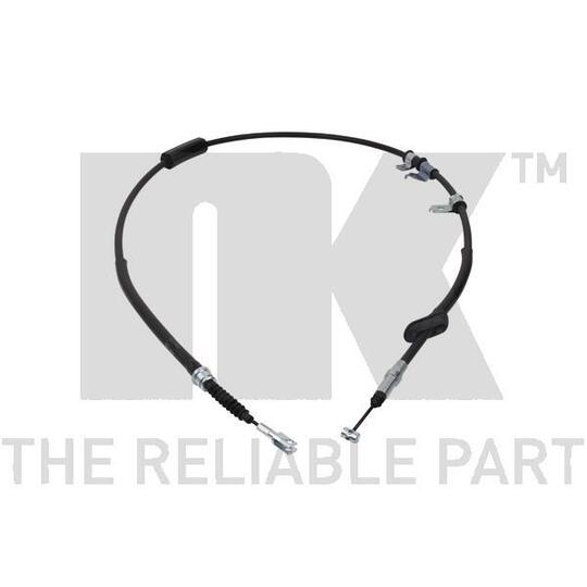 904028 - Cable, parking brake 
