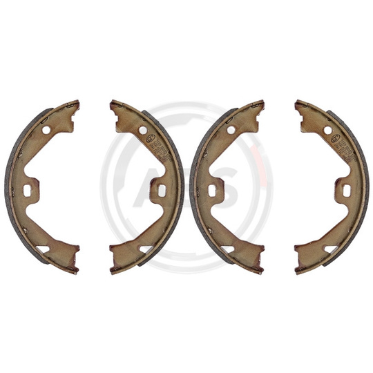 9169 - Brake Shoe Set, parking brake 