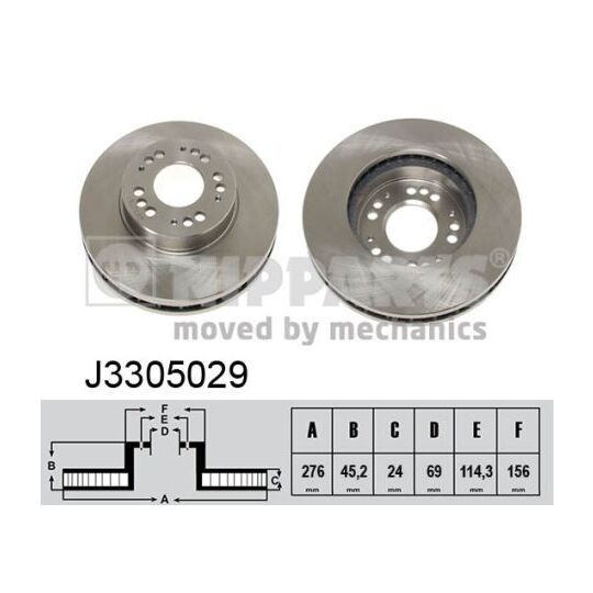 J3305029 - Brake Disc 