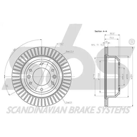 1815203437 - Brake Disc 