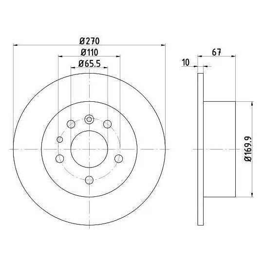 52406 - Brake Disc 