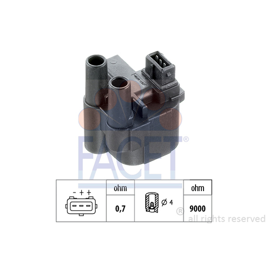 9.6276 - Ignition coil 