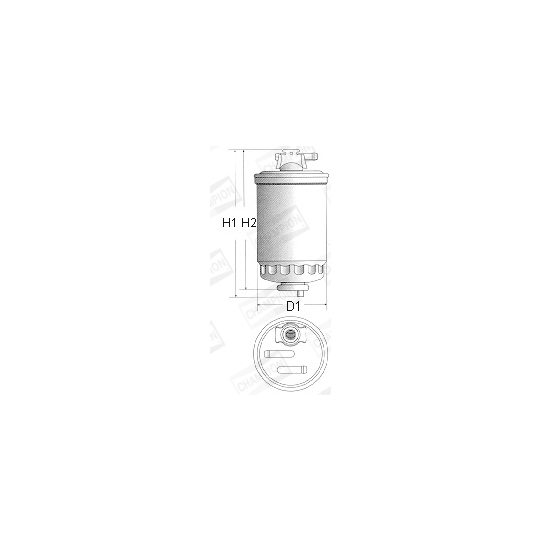 L117/606 - Fuel filter 
