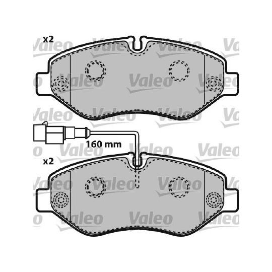 541737 - Brake Pad Set, disc brake 