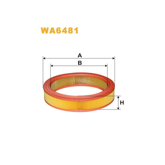 WA6481 - Air filter 