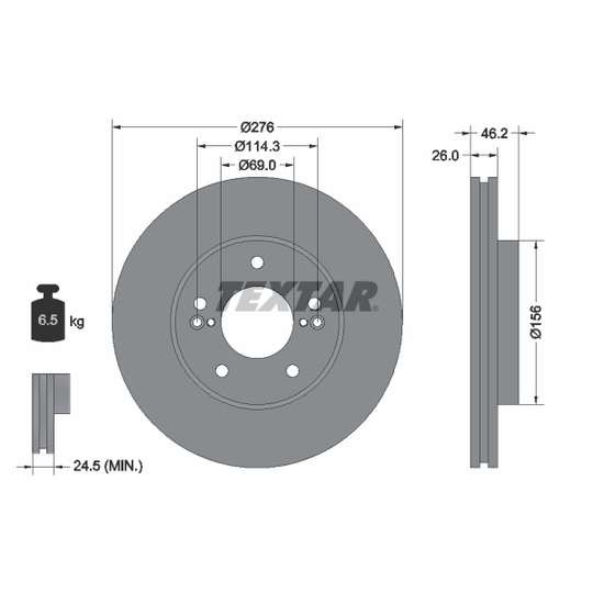 92173203 - Brake Disc 