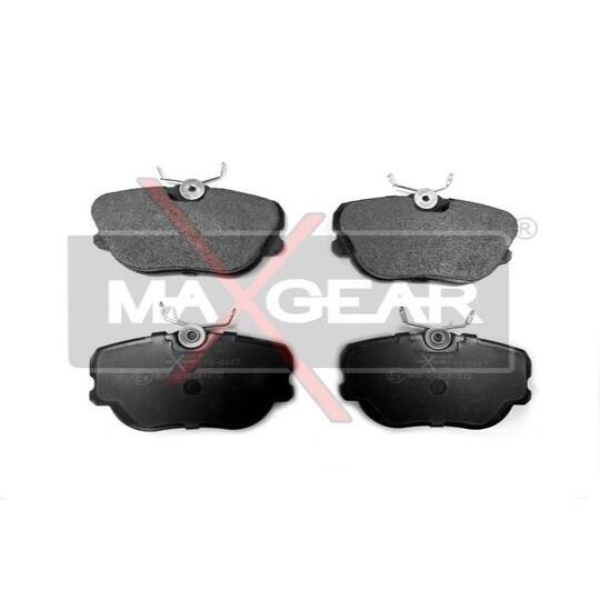 19-0447 - Brake Pad Set, disc brake 