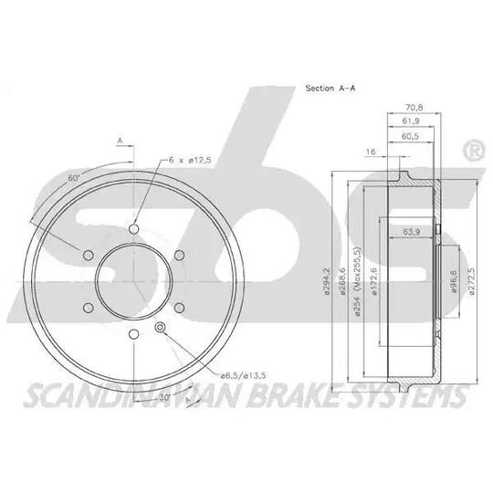 1825261401 - Brake Drum 