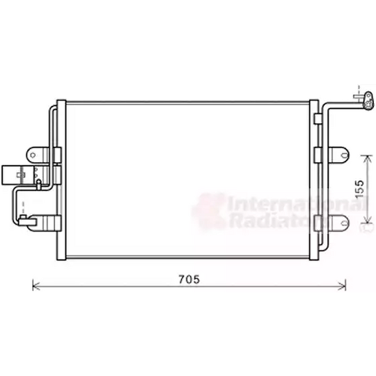 03005130 - Condenser, air conditioning 