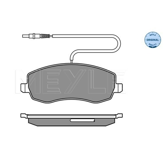 025 248 3919/W - Brake Pad Set, disc brake 