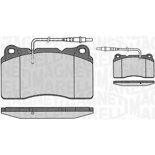 363916060500 - Brake Pad Set, disc brake 